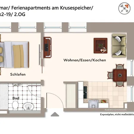Ferienapartments Am Krusespeicher Ferienapartments Am Krusespeicher 2-19 Apartment